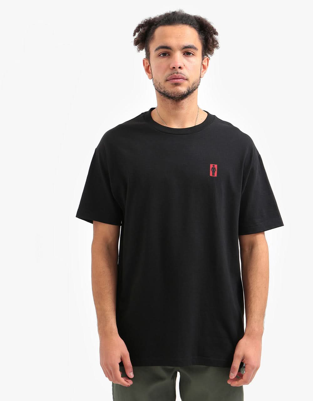Girl Postal T-Shirt - Black