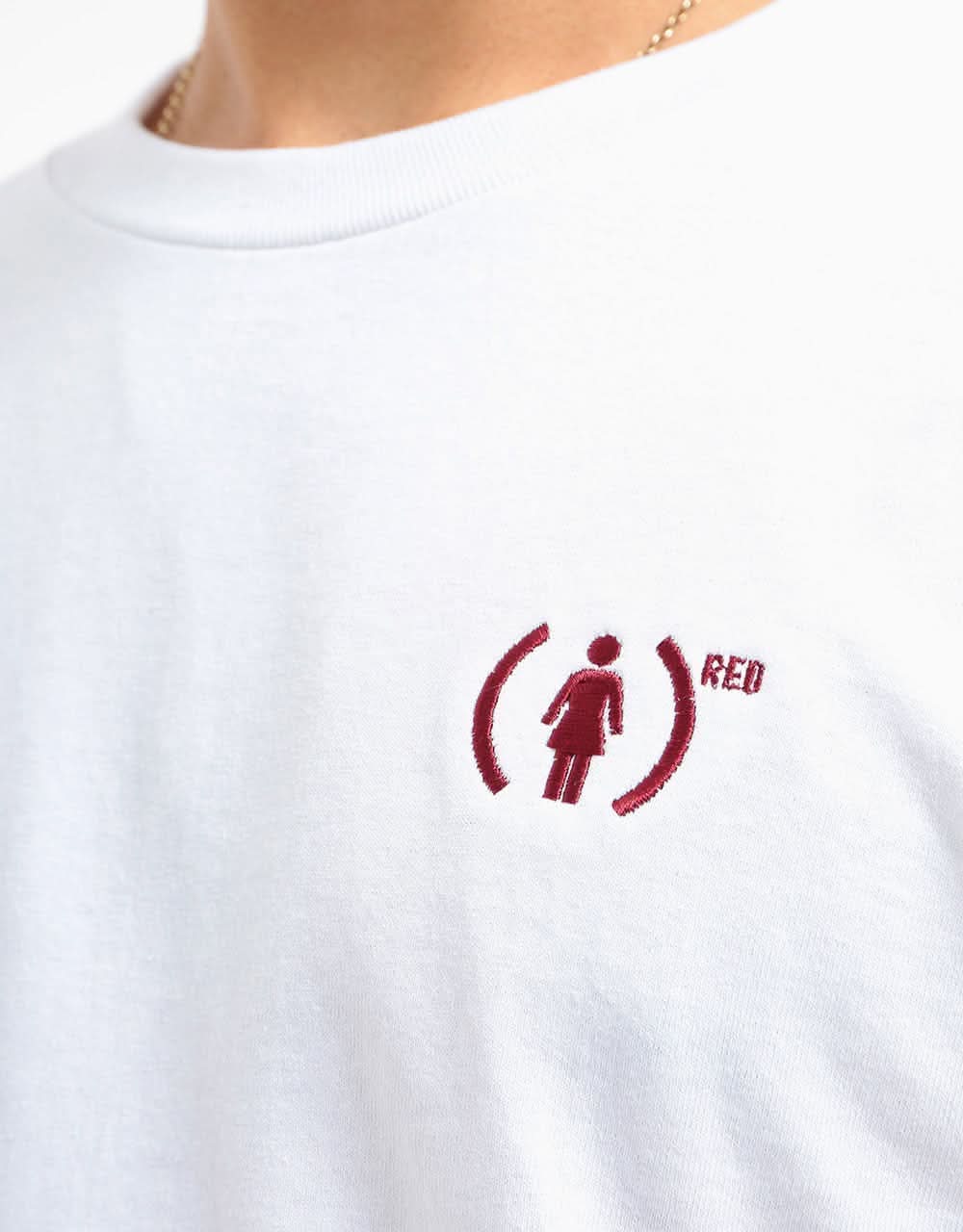 Girl x (PRODUCT) RED OG T-Shirt - White