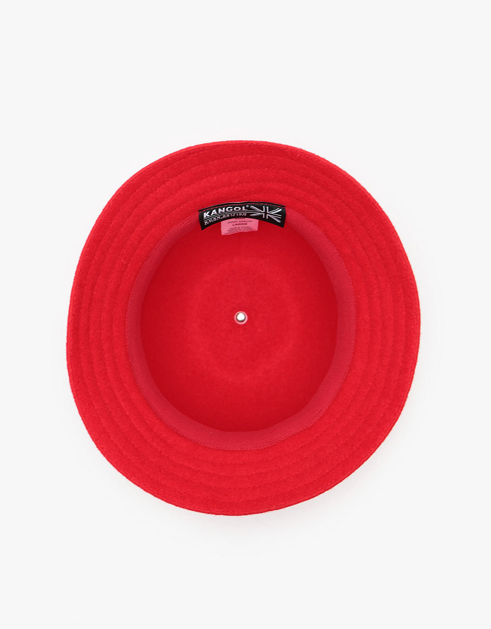 Kangol Wool Casual Bucket Hat - Red