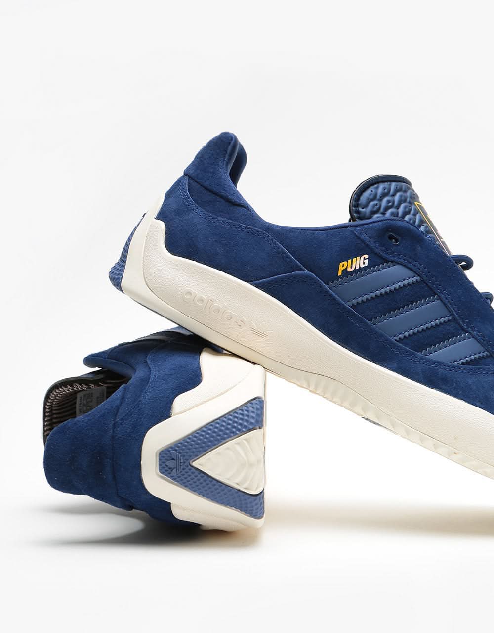 adidas Puig Skate Shoes - Night Sky/Night Sky/Chalk White