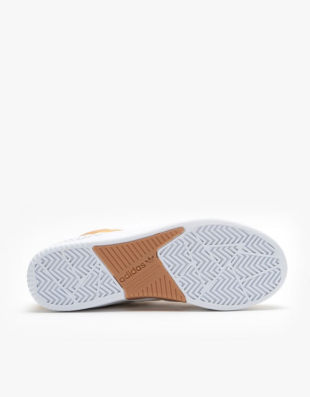 adidas Tyshawn Skate Shoes - Mesa/Chalk White/Dark Brown