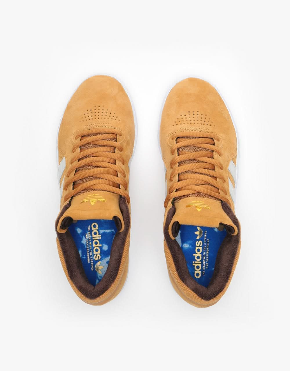 adidas Tyshawn Skate Shoes - Mesa/Chalk White/Dark Brown