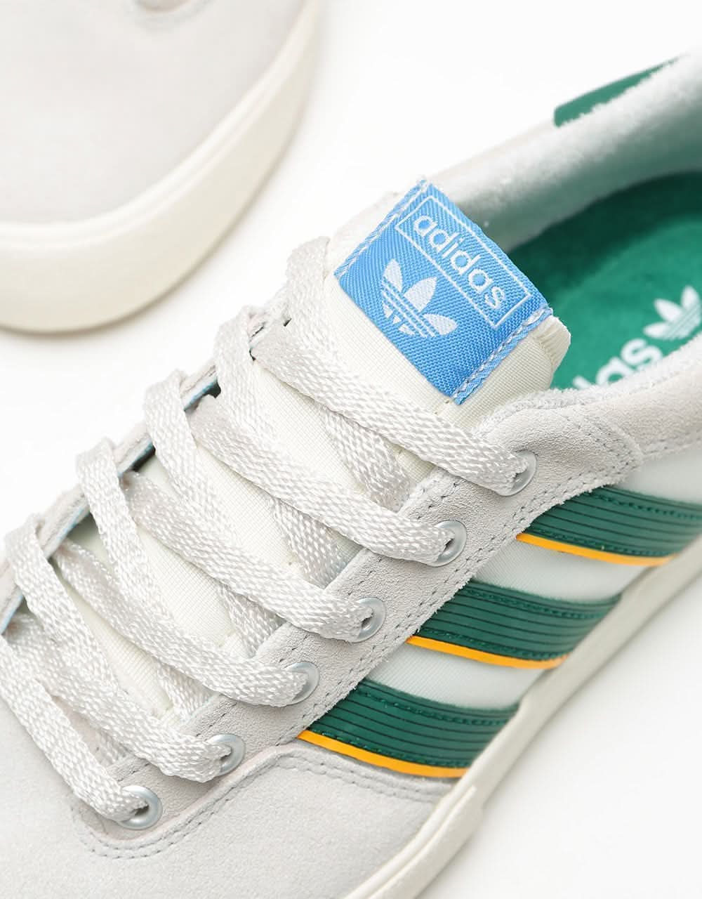 adidas Matchbreak Super Skate Shoes - Crystal White/Collegiate Green/C