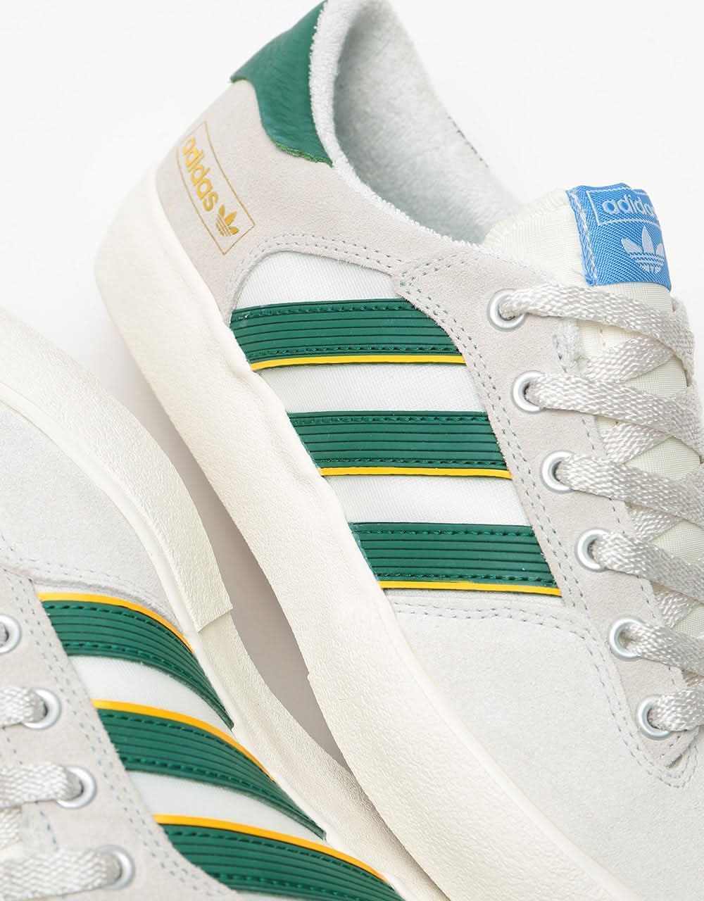 adidas Matchbreak Super Skate Shoes - Crystal White/Collegiate Green/C