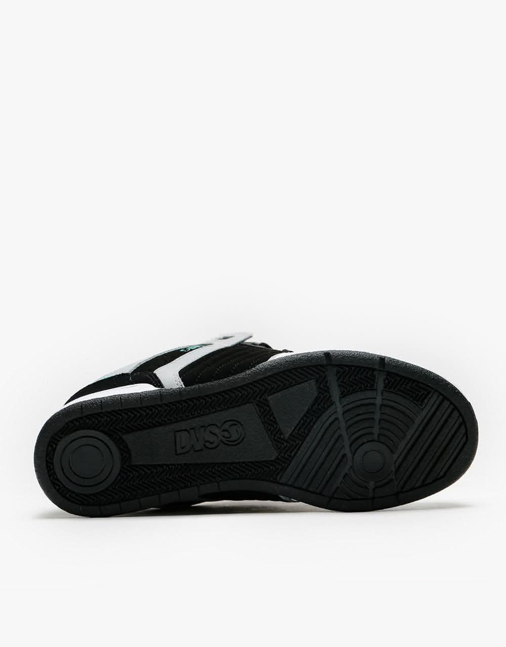 DVS Celsius Skate Shoes - Black/Charcoal/White Nubuck