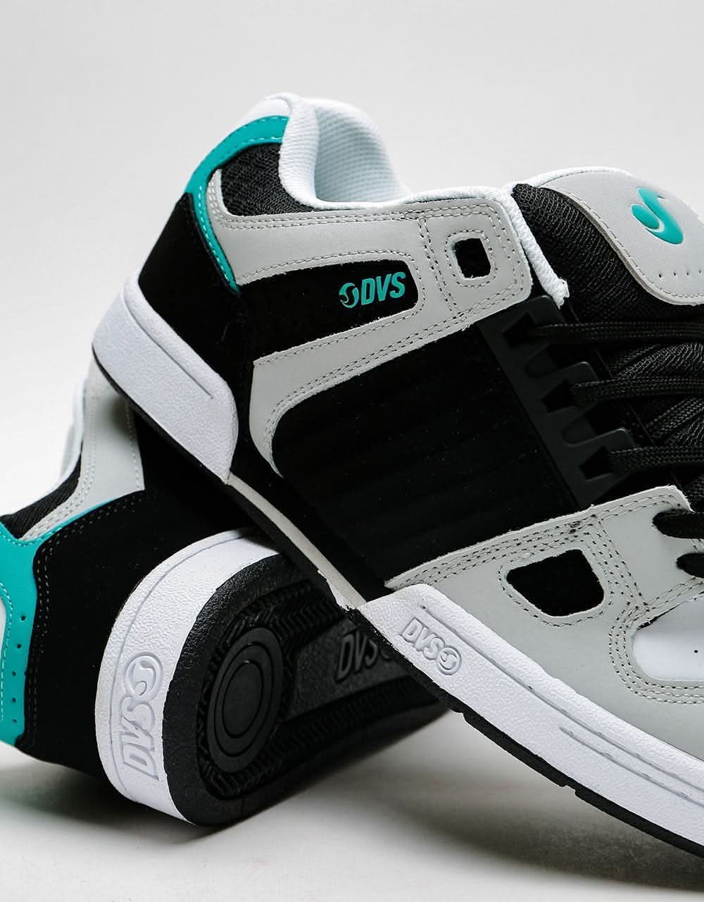 DVS Celsius Skate Shoes - Black/Charcoal/White Nubuck