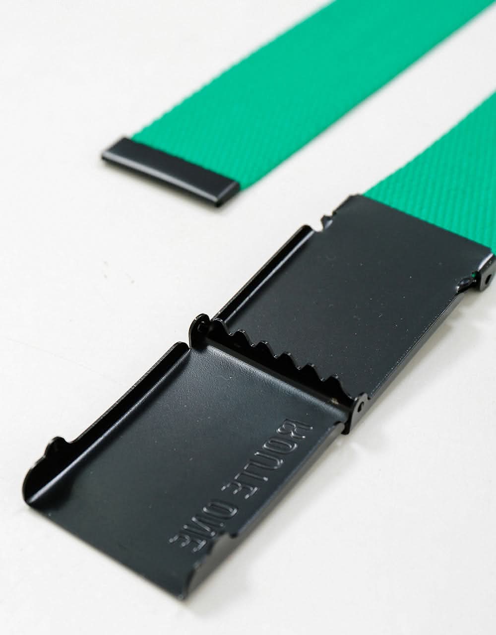 Route One Athletic Web Belt - Quiet Wave