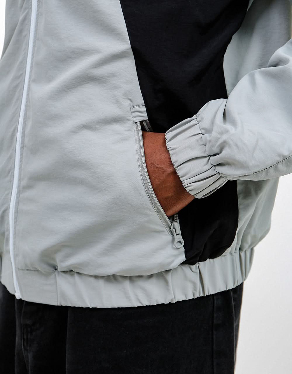Route One Practice Jacket - Black/White/Limestone
