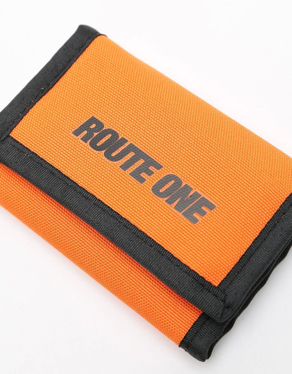 Route One Athletic Tri-Fold Wallet - Orange