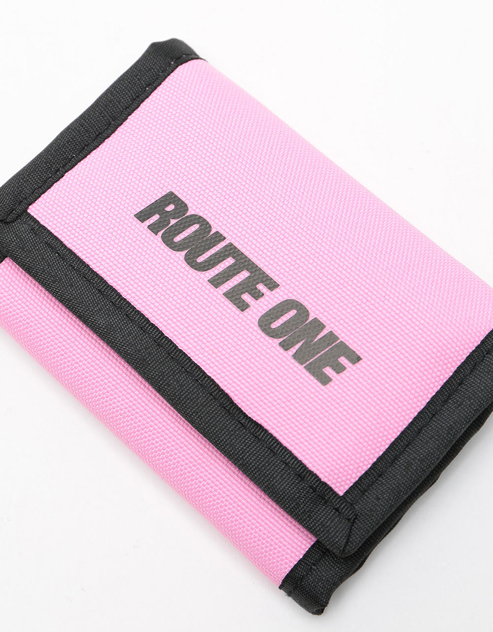 Route One Athletic Tri-Fold Wallet - Light Pink
