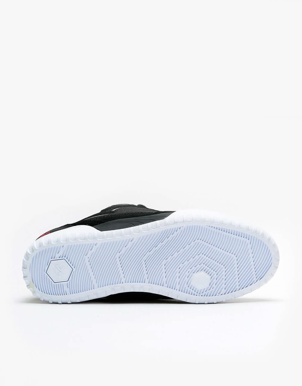 éS Quattro Skate Shoes - Black/White