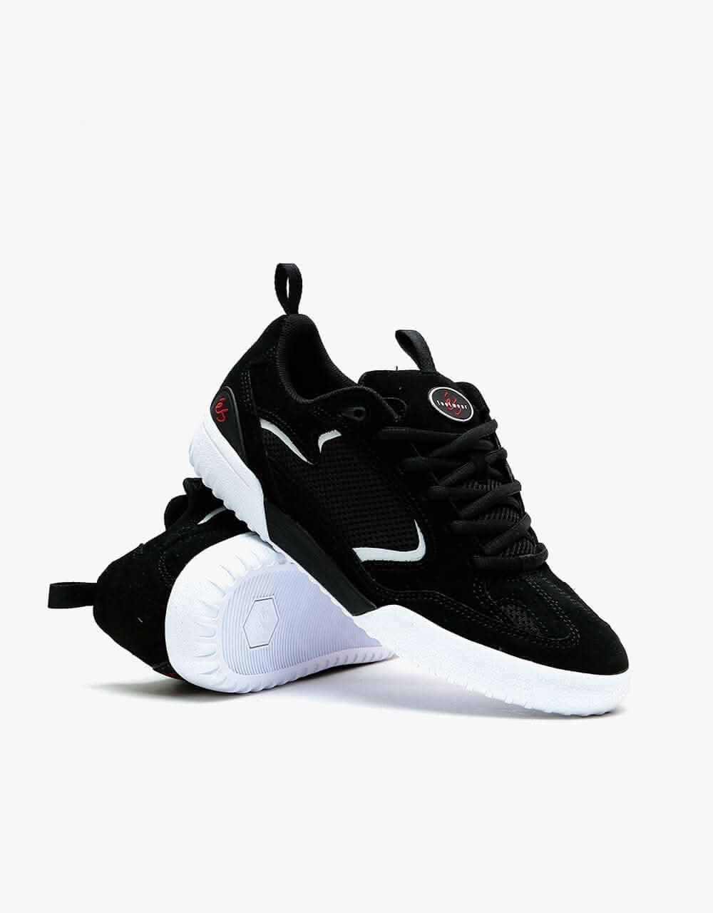 éS Quattro Skate Shoes - Black/White