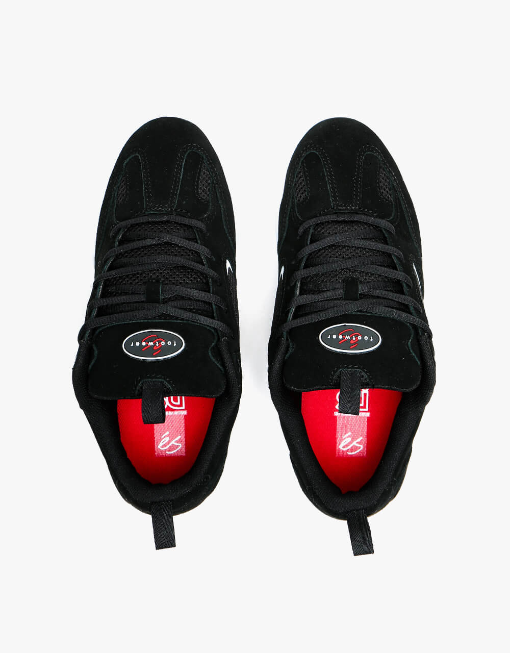 éS Quattro Skate Shoes - Black/White
