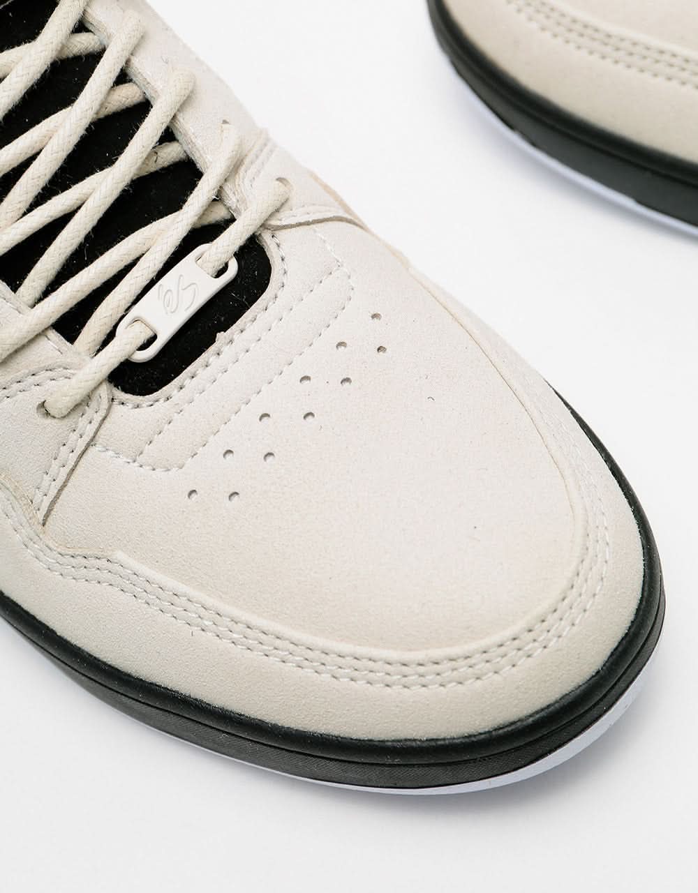 éS Accel Slim Plus Skate Shoes - White/Black