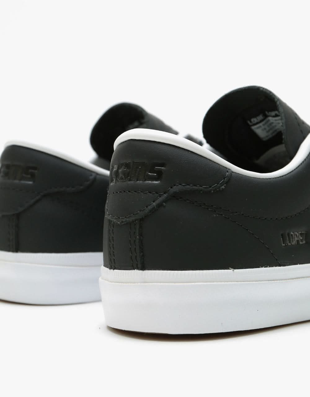 Converse Louie Lopez Pro Ox Skate Shoes - Black/Black/White