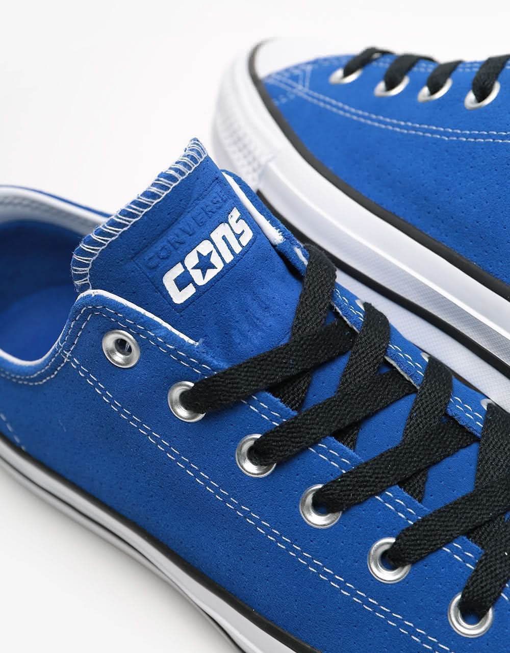 Converse CTAS Pro Ox Skate Shoes - Rush Blue/Black/White