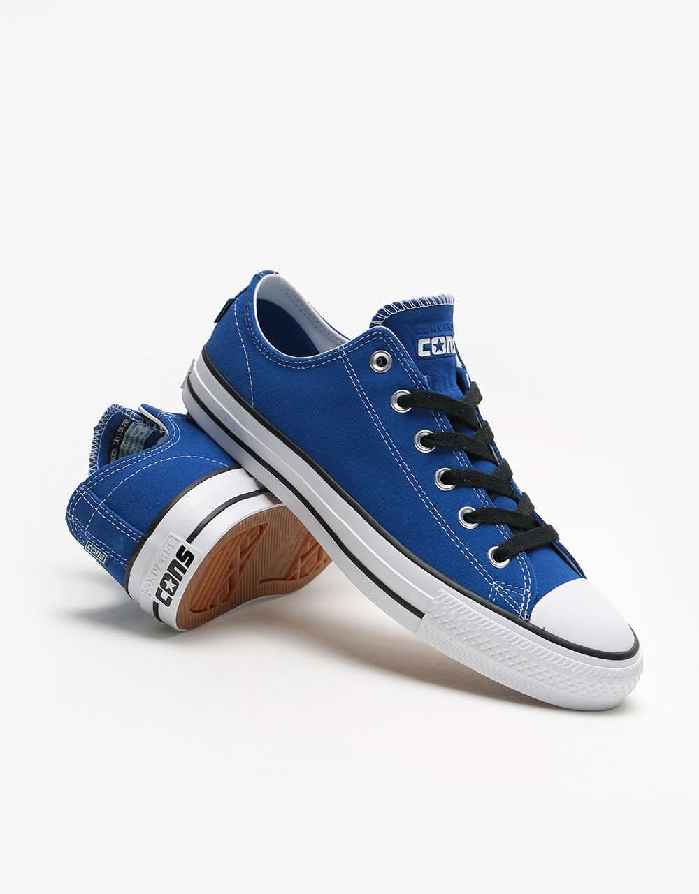 Converse CTAS Pro Ox Skate Shoes - Rush Blue/Black/White