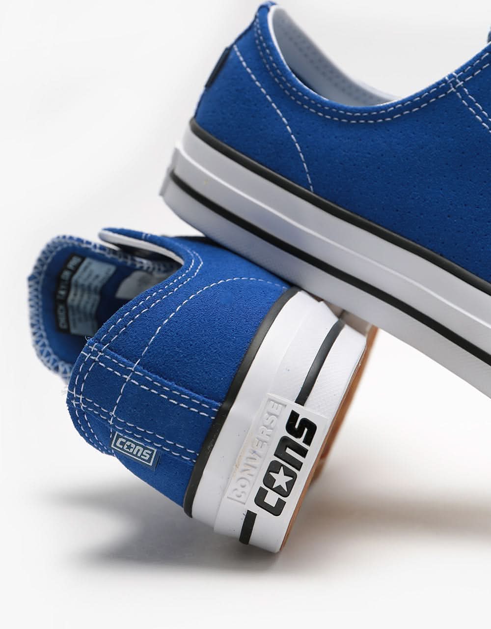 Converse CTAS Pro Ox Skate Shoes - Rush Blue/Black/White