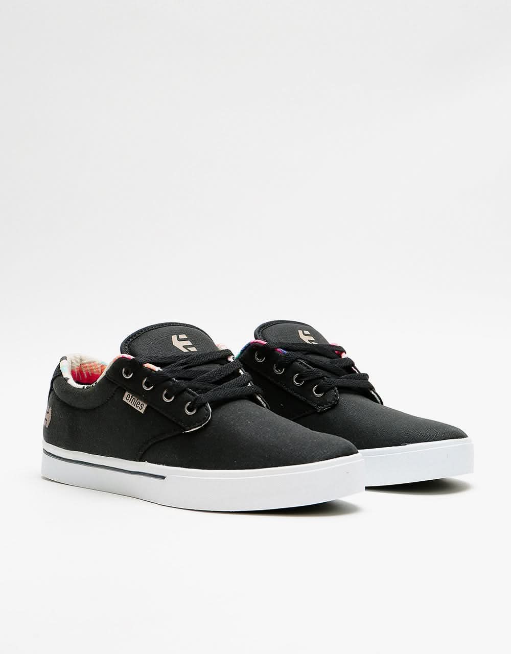 Etnies Jameson 2 Eco Skate Shoes - Black/White/Navy