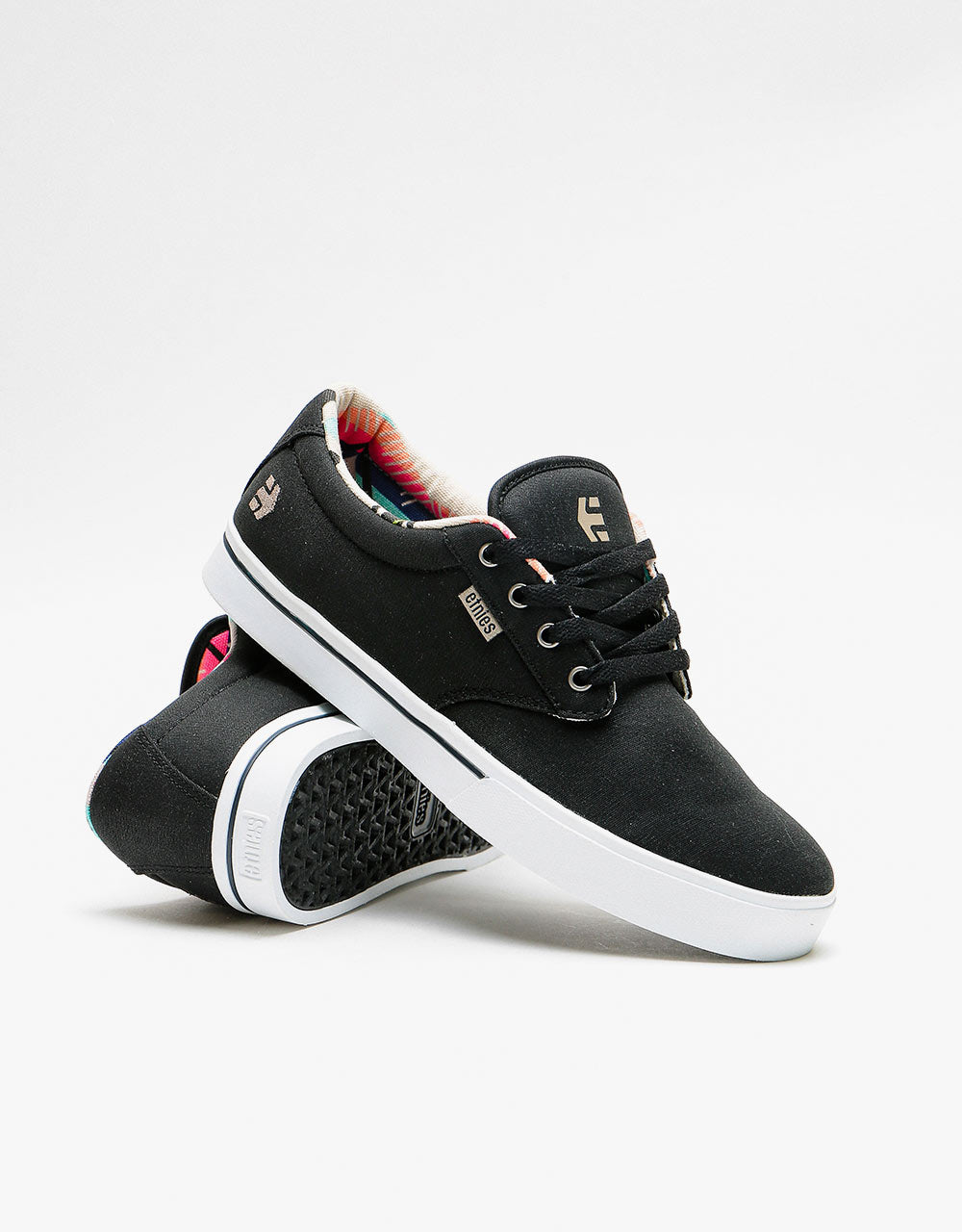 Etnies Jameson 2 Eco Skate Shoes - Black/White/Navy