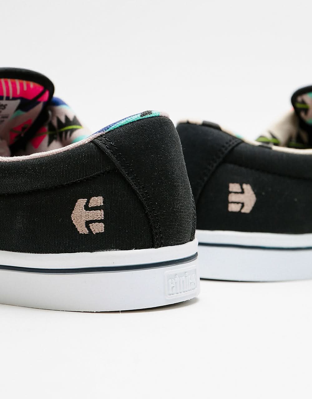 Etnies Jameson 2 Eco Skate Shoes - Black/White/Navy