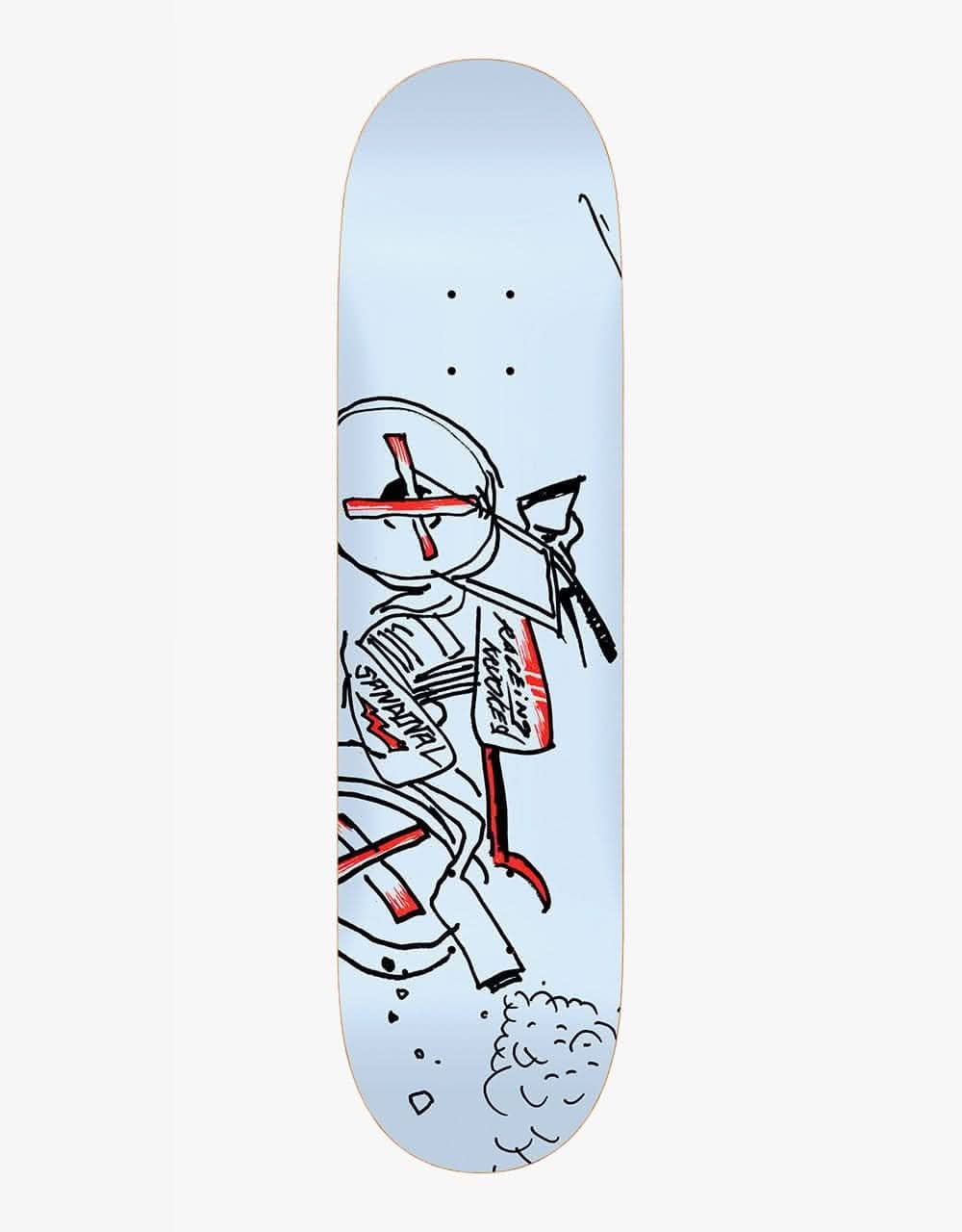 Krooked Sandoval Racer K Skateboard Deck - 8.25"