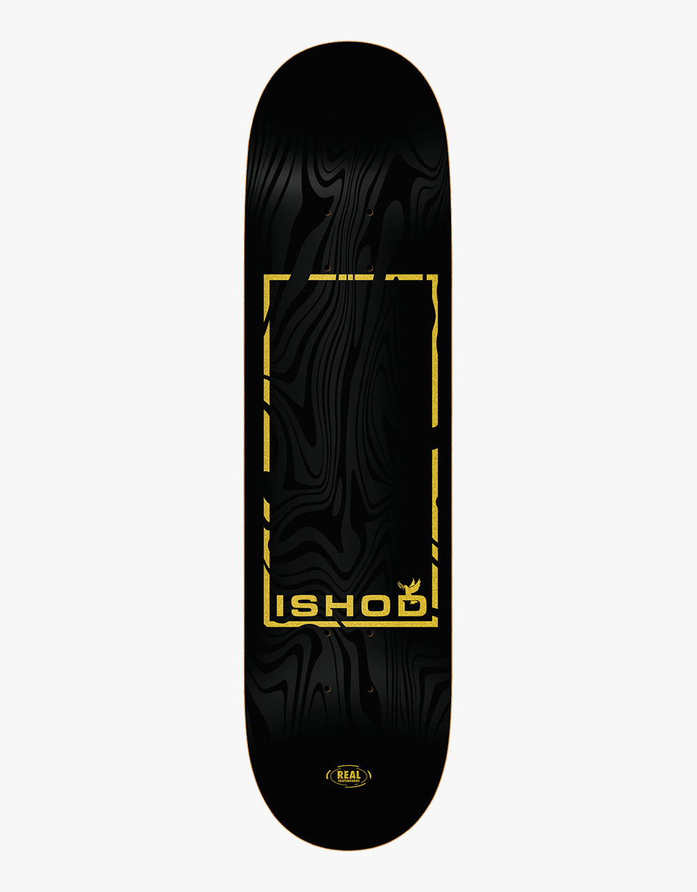 Real Ishod Marble Dove Skateboard Deck - 8.12"