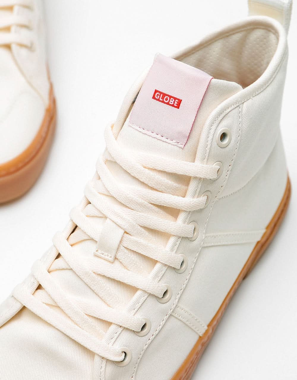 Globe Los Angered II Skate Shoes - Organic White