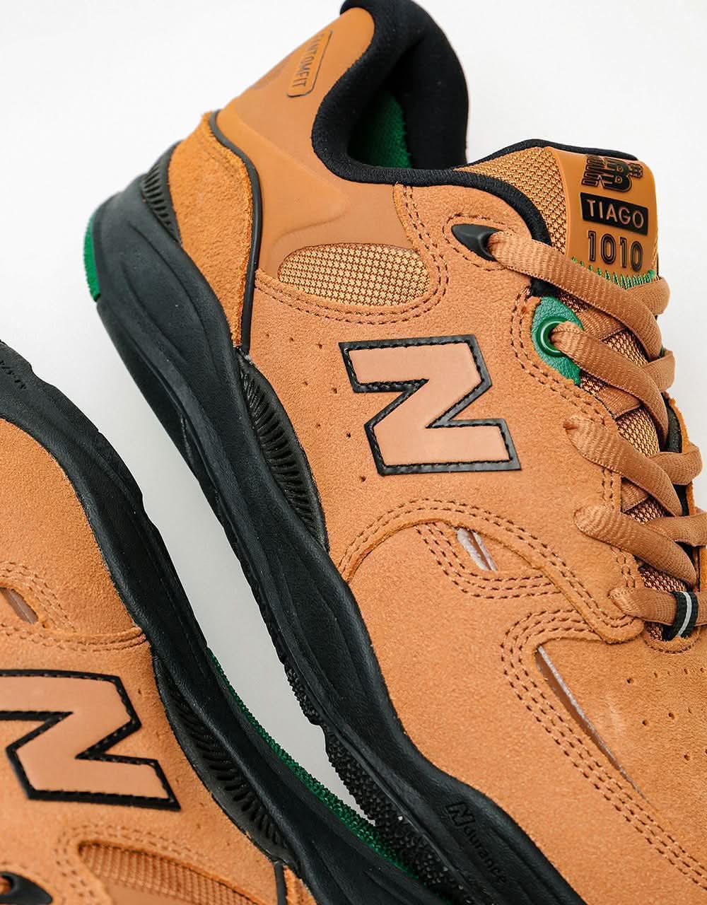 New Balance Numeric 1010 Skate Shoes - Brown/Green