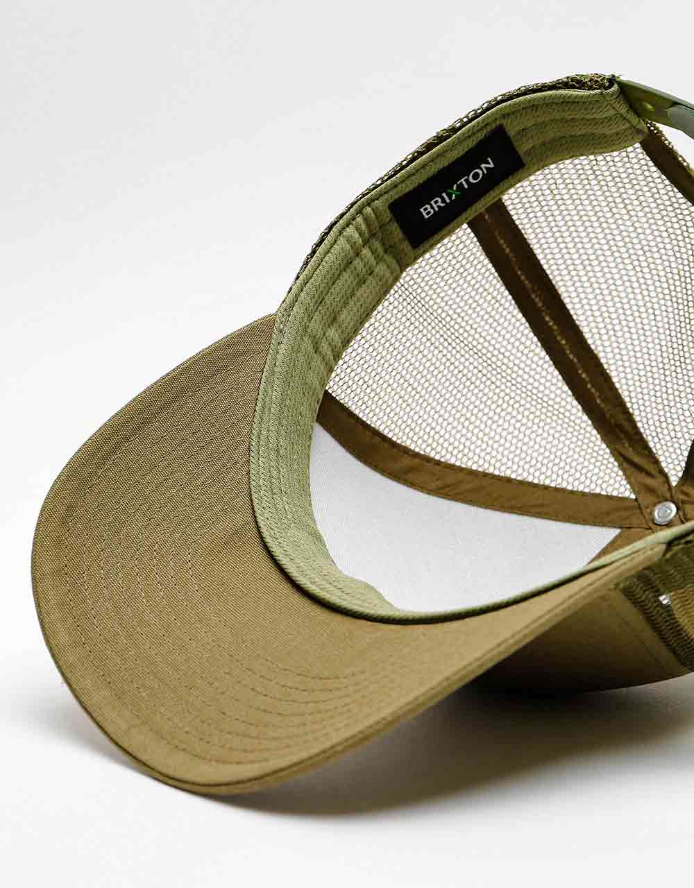 Brixton Parsons X MP Mesh Cap - Olive