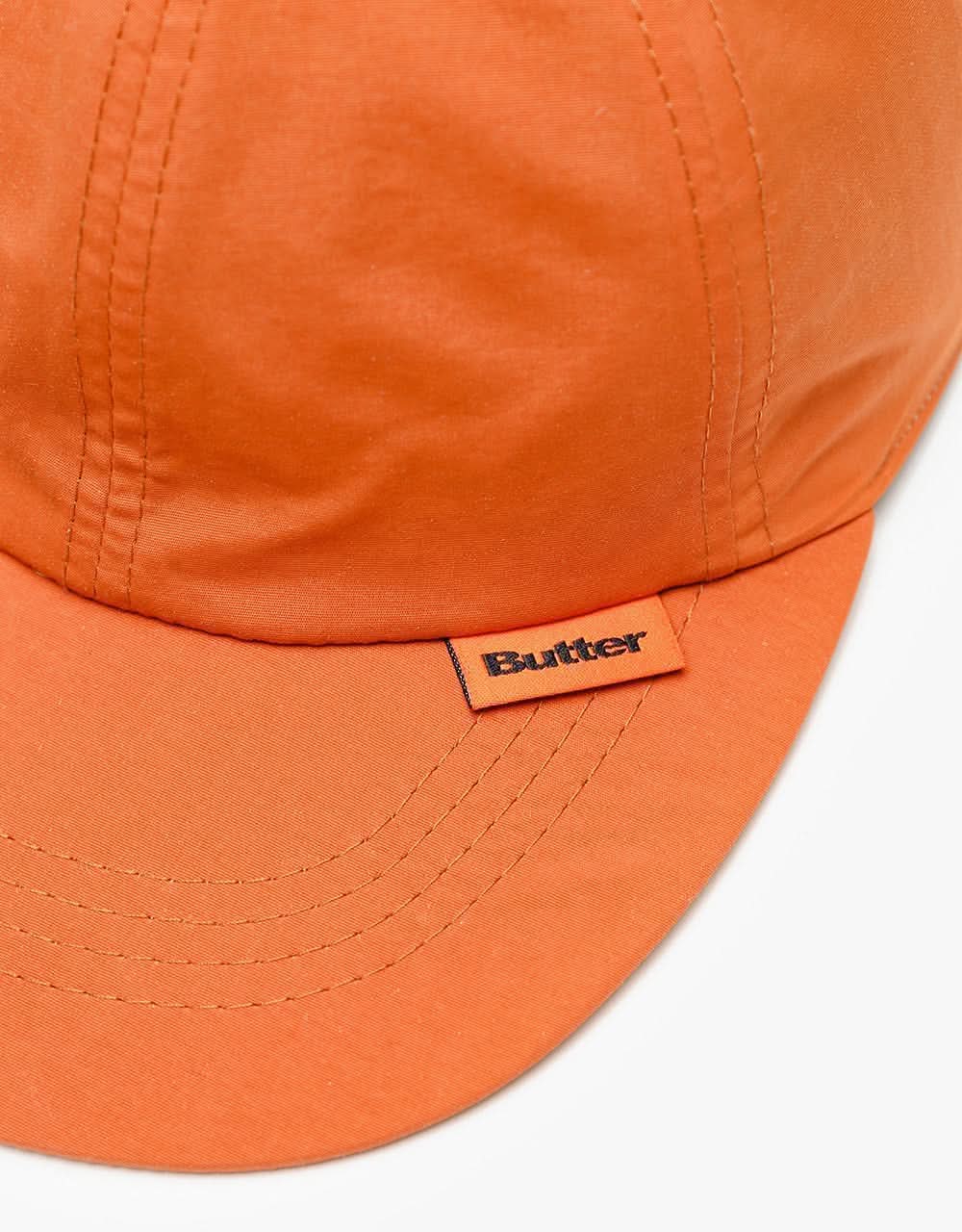 Butter Goods Reversible 6 Panel Cap - Rust/Sand