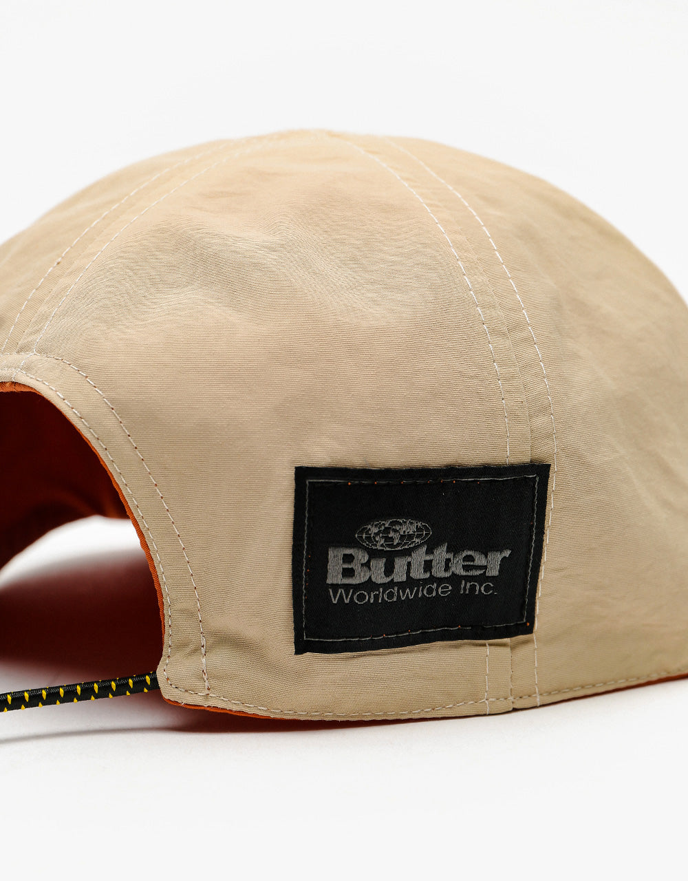 Butter Goods Reversible 6 Panel Cap - Rust/Sand
