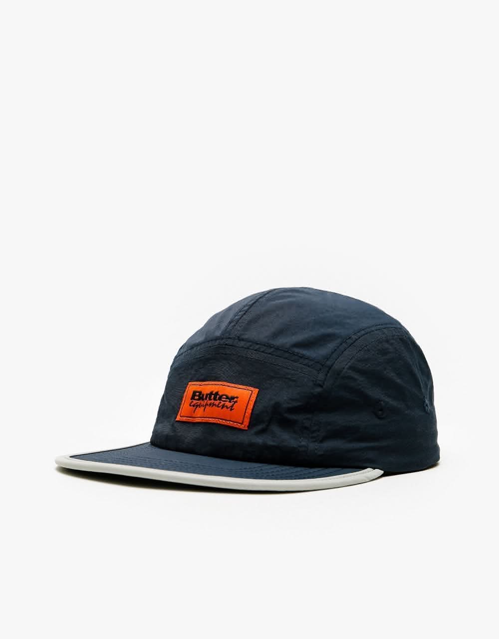 Butter Goods Equipment 5 Panel Cap Navy