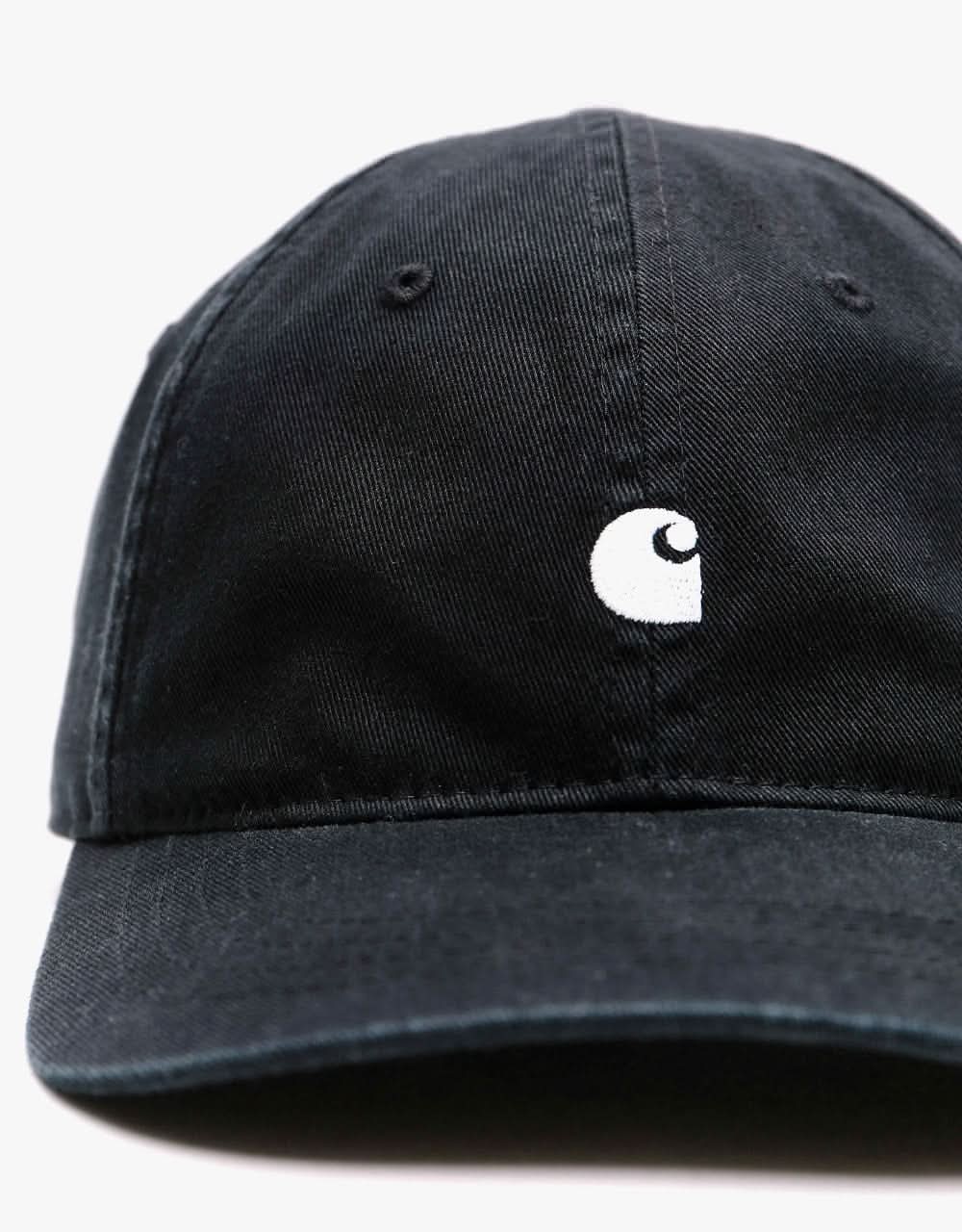 Carhartt WIP Madison Logo Cap - Black/White | Route One