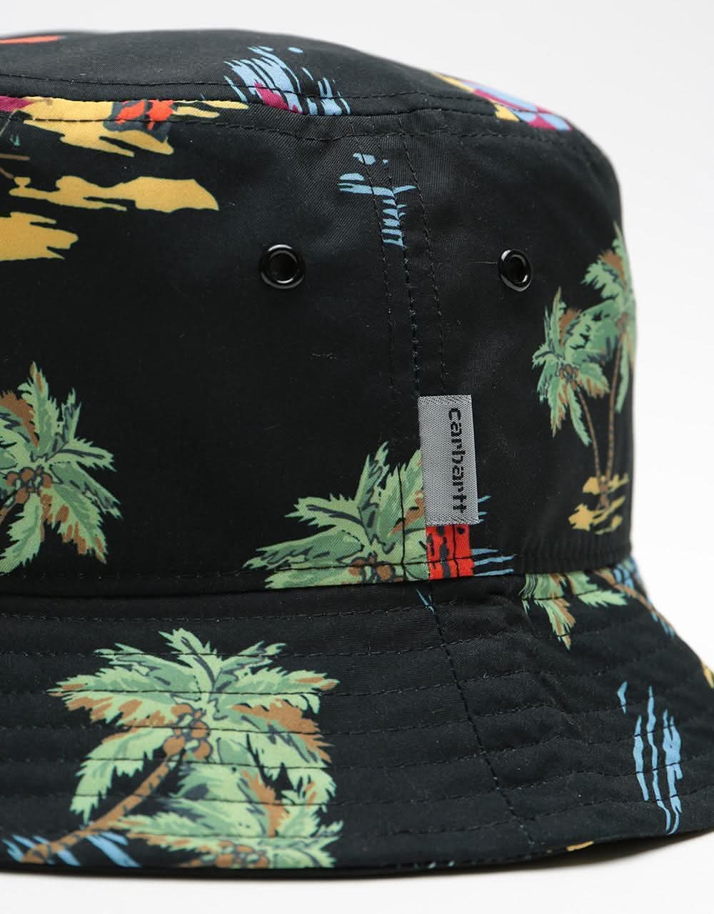 Carhartt WIP Beach Bucket Hat - Beach Print/Black
