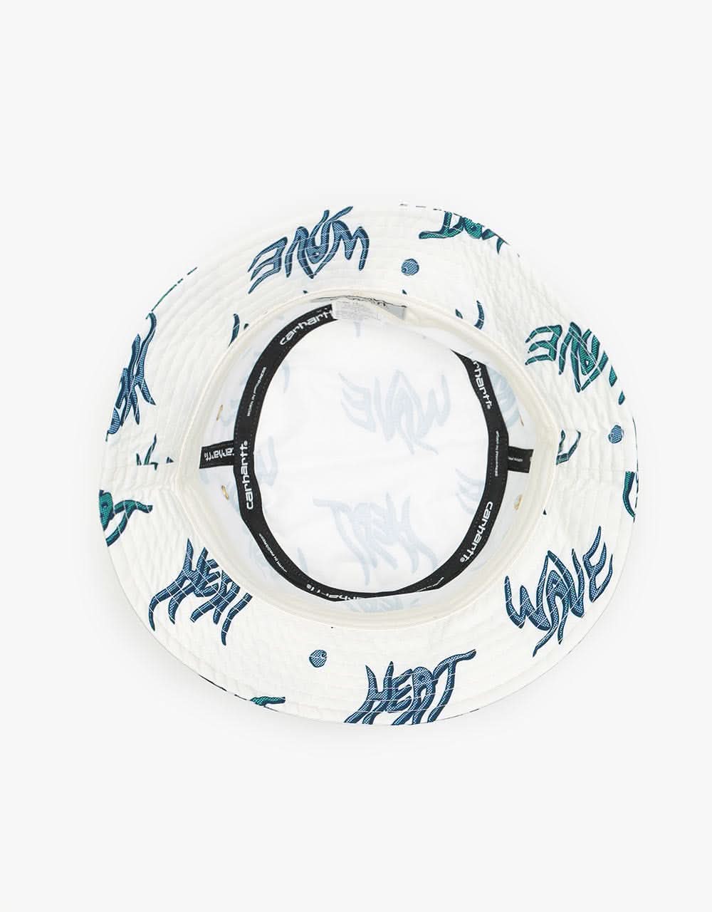 Carhartt WIP Heat Wave Bucket Hat - Heat Wave Print/Wax