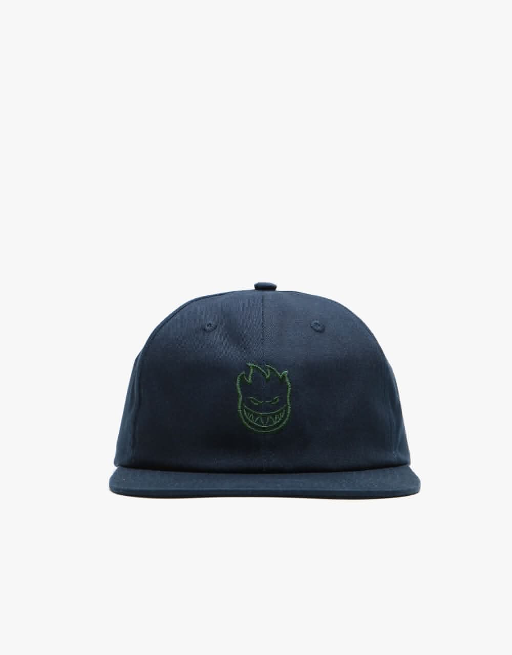 Spitfire Lil Bighead 6 Panel Cap - Navy/Dark Green