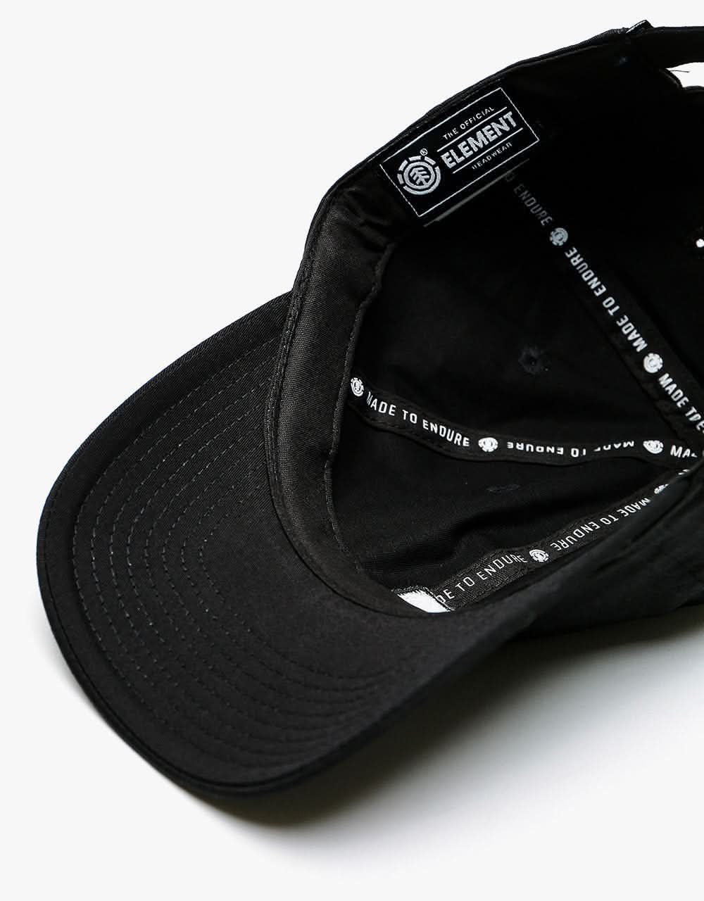 Element Fluky Dad Cap - All Black