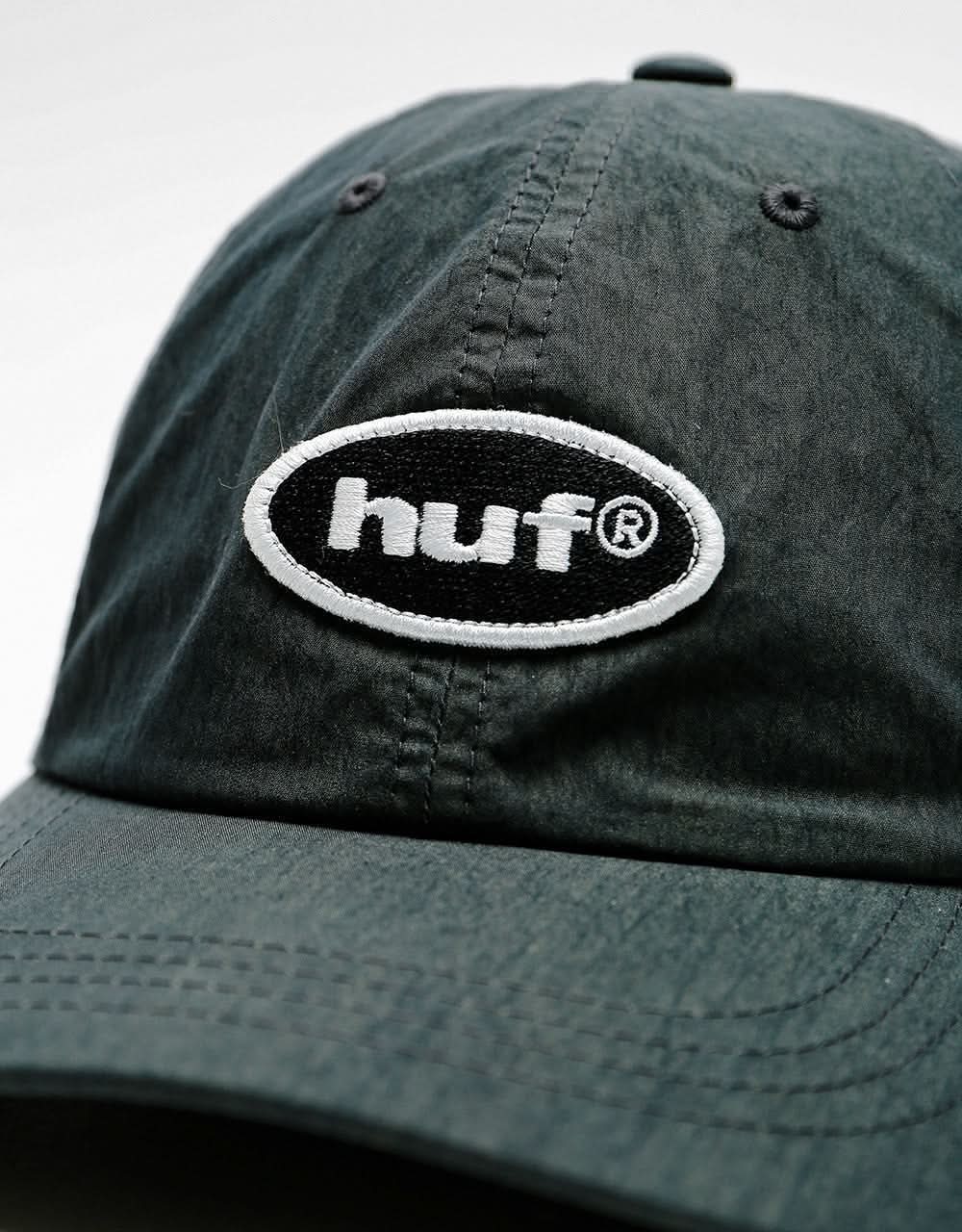 HUF Link Curved Visor 6 Panel Cap - Navy Blazer