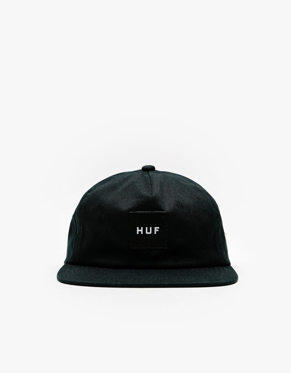 HUF Unstructured Box Snapback Cap - Black