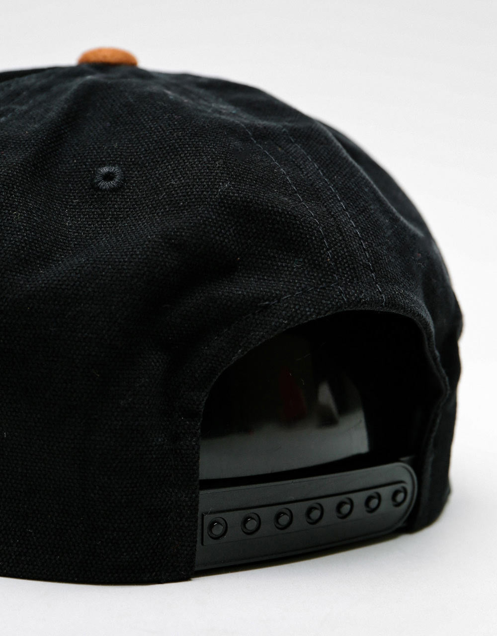 Volcom Quarter Fabric Snapback Cap - Vintage Black