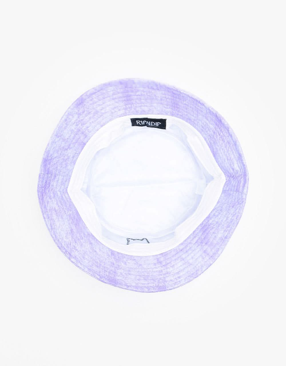 RIPNDIP Lord Nermal Bucket Hat - Washed Purple