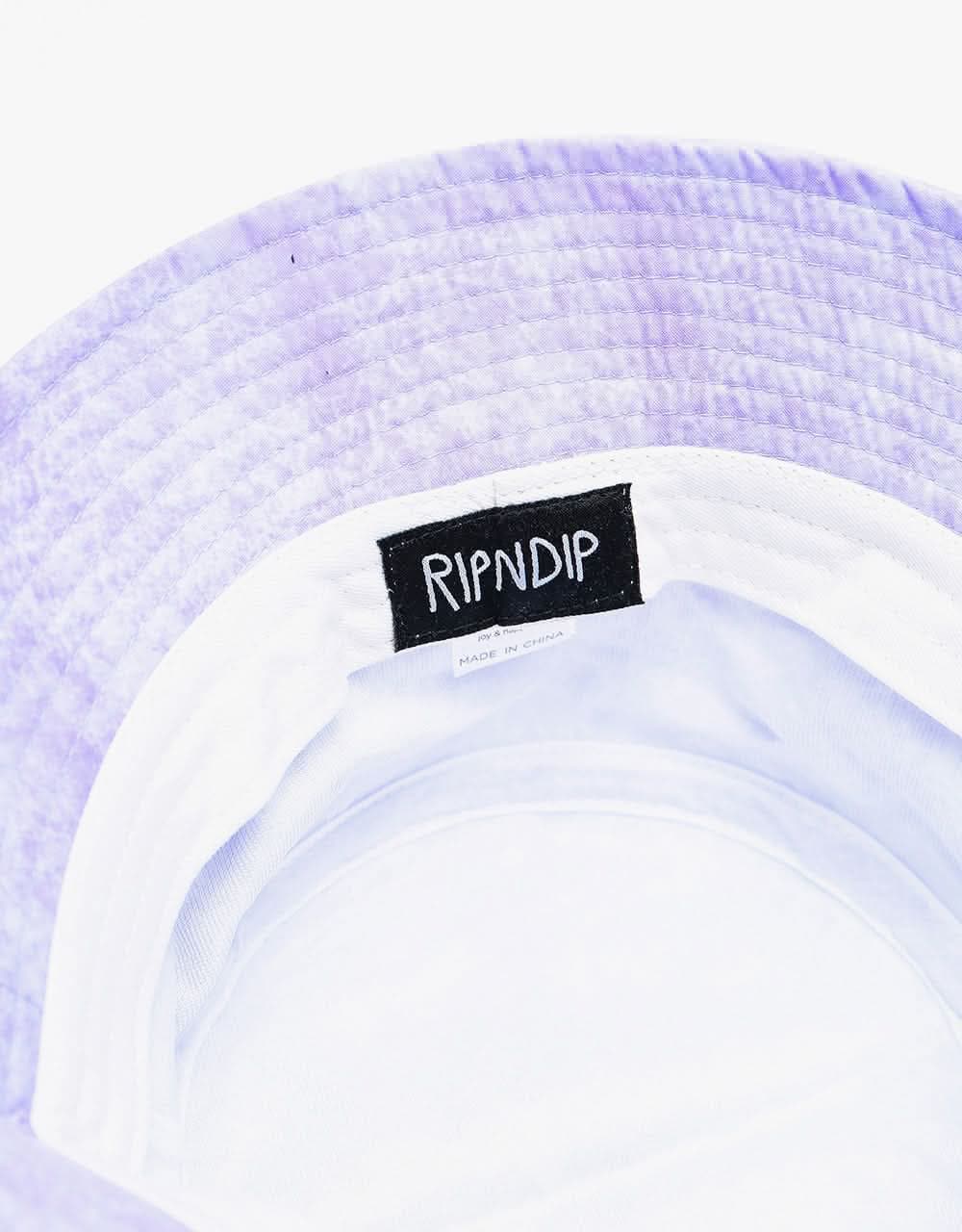 RIPNDIP Lord Nermal Bucket Hat - Washed Purple