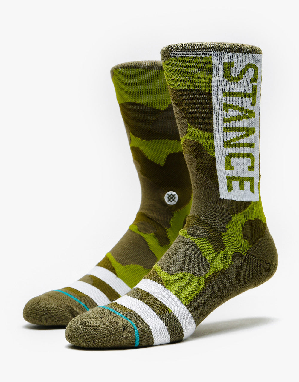 Stance OG 3 Pack Classic Crew Socks - Camo