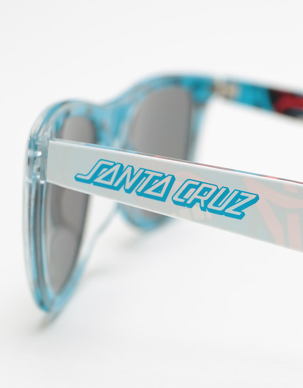 Santa Cruz Screaming Insider Sunglasses - White/Blue