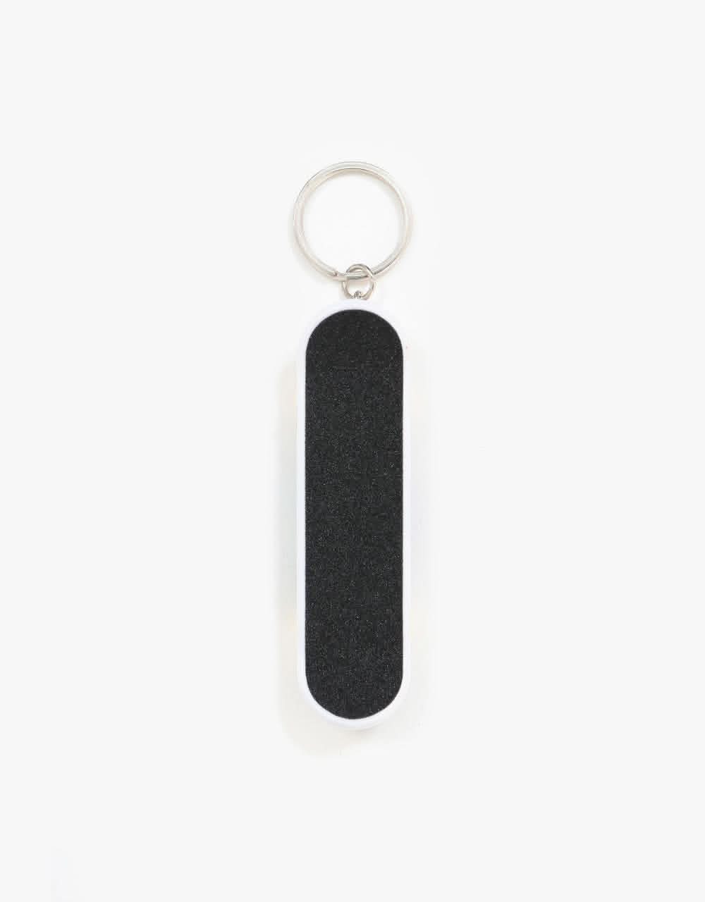 Santa Cruz  Screaming Hand Fingerboard Keychain - White