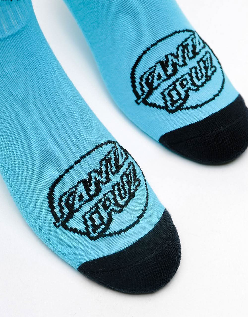 Santa Cruz Screaming Hand Mono Socks - Cyan