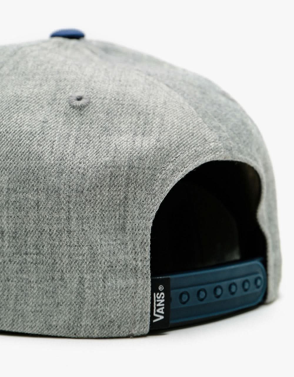 Vans Classic Patch Snapback Cap - Heather Grey/Dress Blues