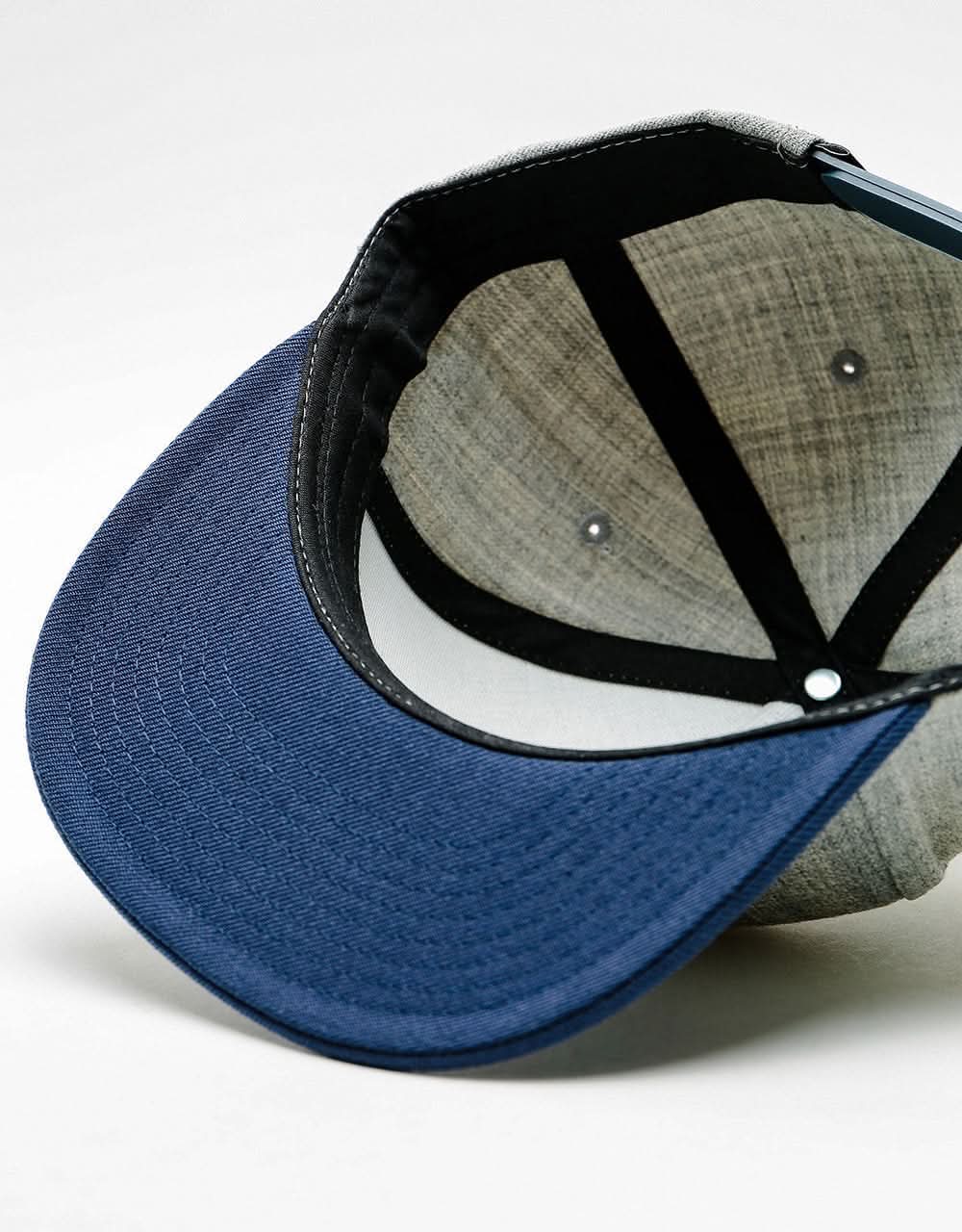 Vans Classic Patch Snapback Cap - Heather Grey/Dress Blues