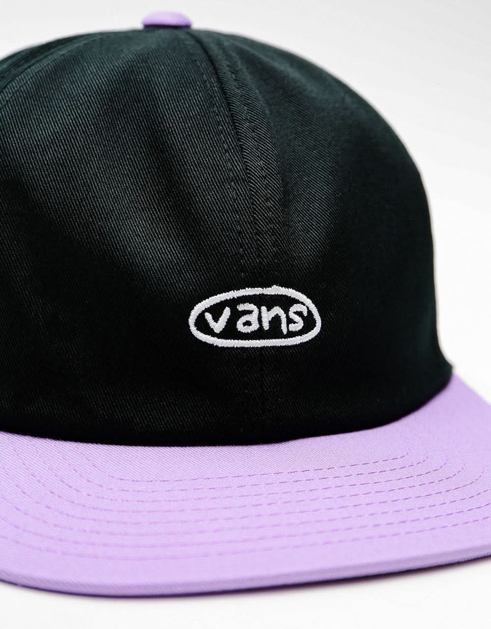 Vans Seasonal Color Jockey Cap - Black/English Lavender